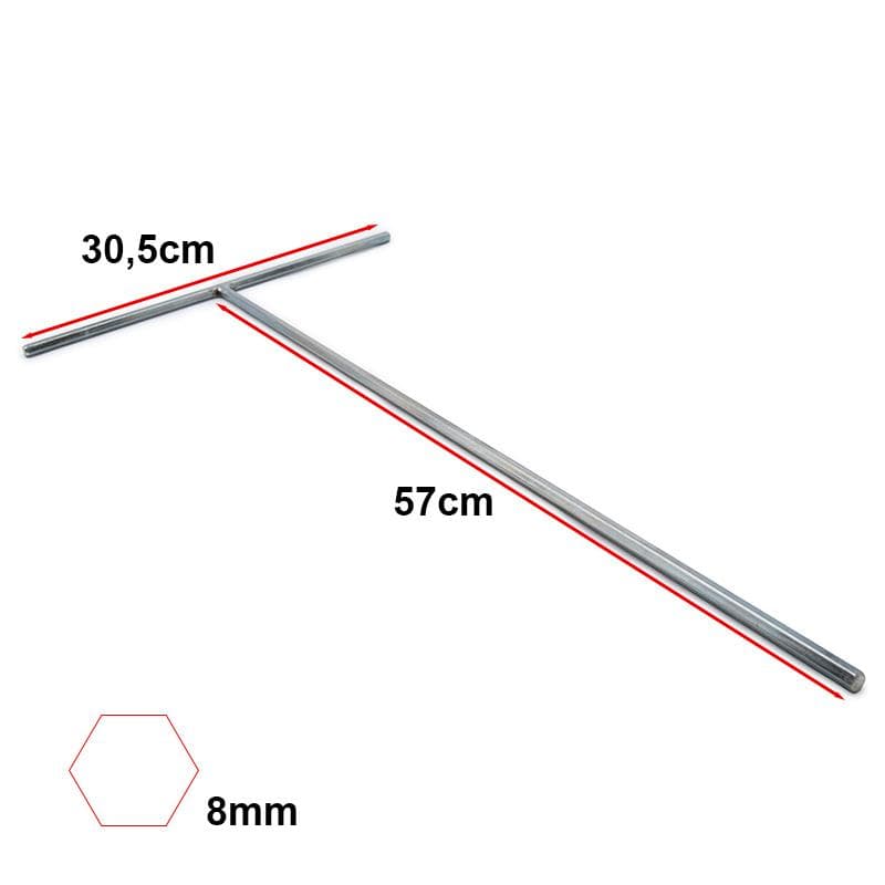 Klucz imbusowy M10/58cm do kolumny kierownicy Smartgyro — zdjęcie 2
