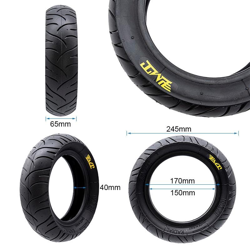 Opona bezdętkowa radialna E-Fire 75/250-6 (10x3-6) [PMT] — zdjęcie 2
