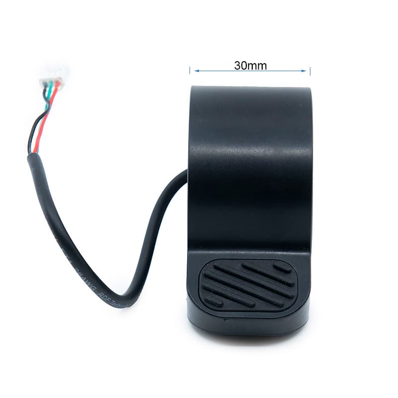 Manetka gazu czarna 13 cm Ninebot E2 E / E2 Plus [Ninebot] – złącze JST ZH — zdjęcie 3