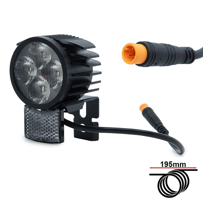 Lampa przednia LED z klaksonem D-032 30-72V do Smartgyro