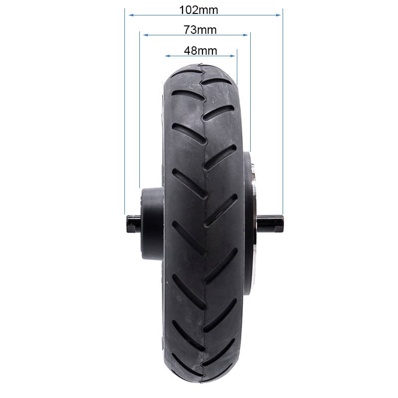 Felga z pełnym kołem 6,1" i skosem 44mm do Ninebot E2/E2 Plus [Ninebot] — zdjęcie 2