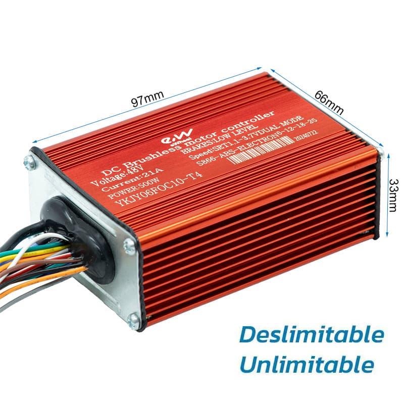 Sterownik 48V 21A 500W 6-12-18-25km/h (z kablem ograniczającym) Smartgyro Speedway/Rockway homologowany — zdjęcie 2
