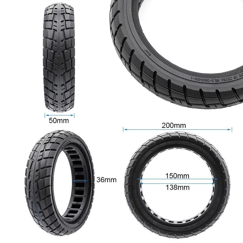Koło pełne ultralekkie 8,5x2-6,1/B34 offroad z czarną linią — zdjęcie 2