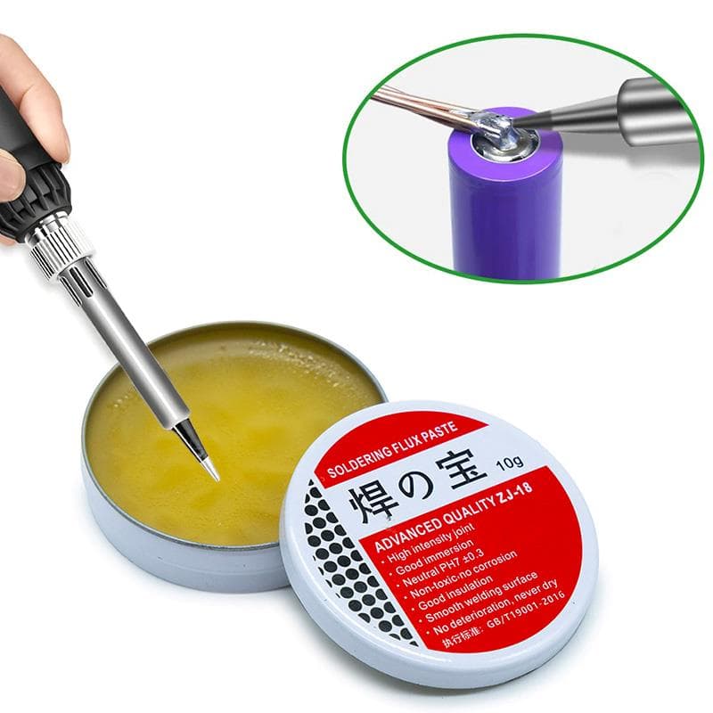 Topnik (pasta lutownicza) do lutowania 10 g – 5 sztuk — zdjęcie 5