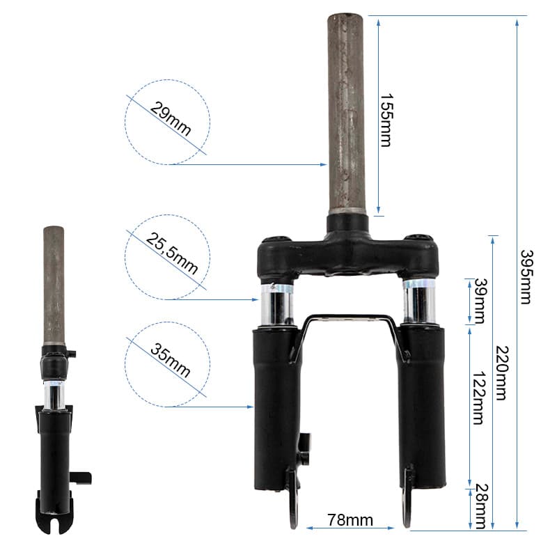 Zawieszenie przednie do Smartgyro K2 — zdjęcie 2