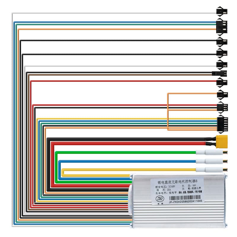 Sterownik 48V 25A 800W-B LCD JP [J&P]
