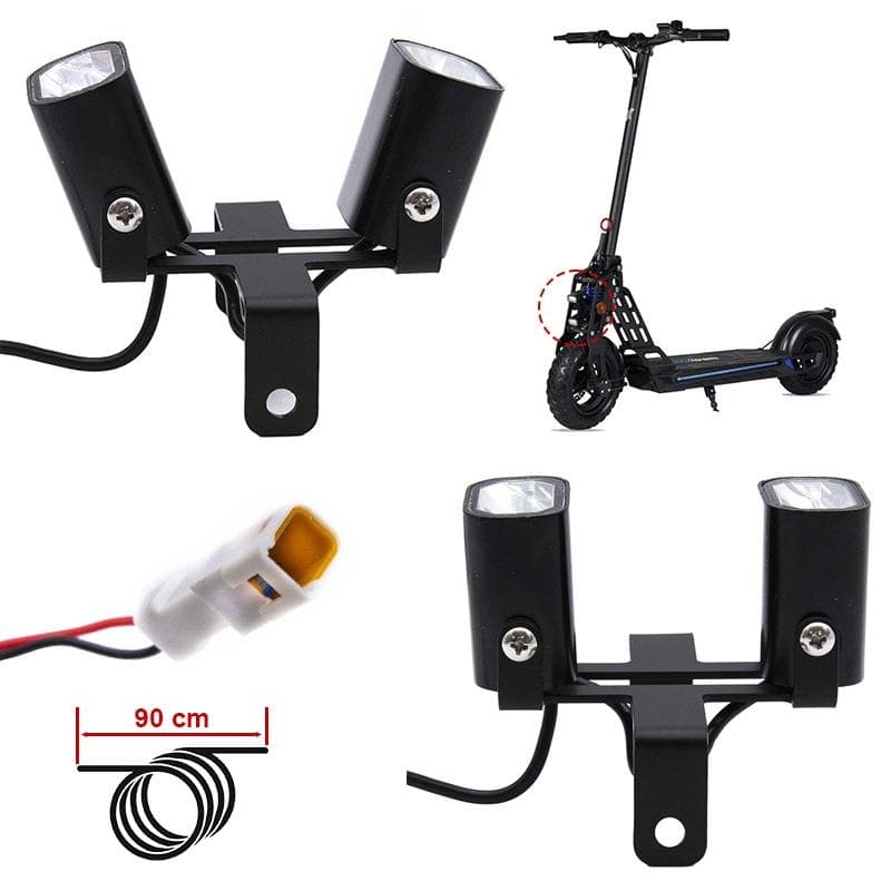 Lampa przednia z podwójnym reflektorem 12-72V do Ecoxtrem — zdjęcie 4