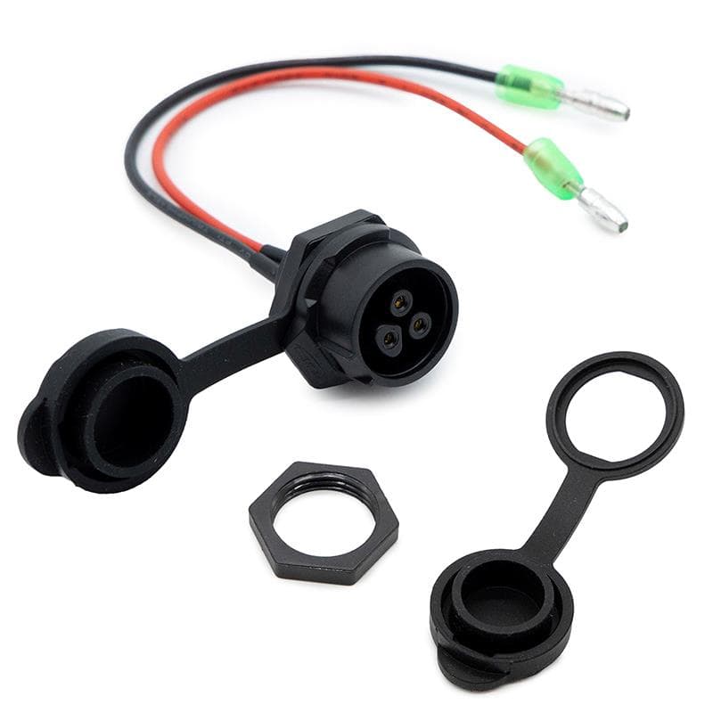 Port ładowania LP16 na złącze typu bullet [Minimotors]