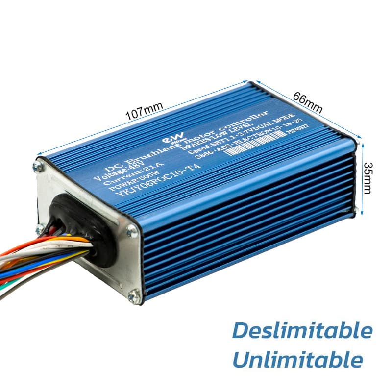 Sterownik 48V 21A 500W 10-18-25 km/h z możliwością odblokowania - Smartgyro niehomologowany Rockway/Speedway — zdjęcie 2