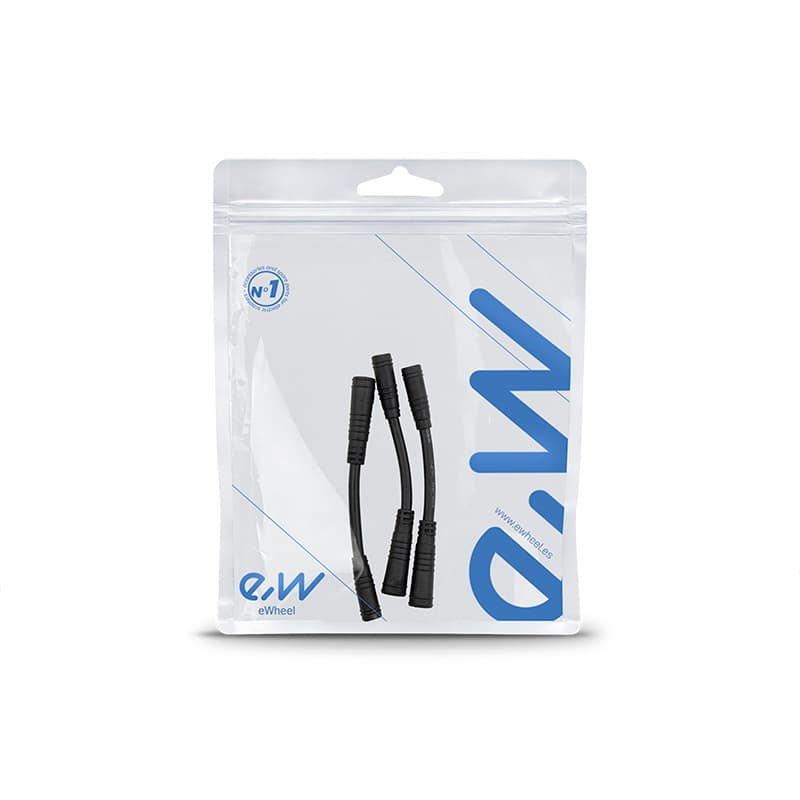 Adapter wodoodporny M6 żeński na M8 żeński (2 piny) - opakowanie 3 szt