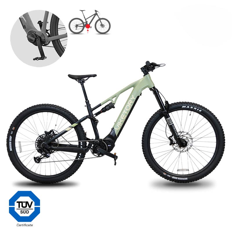 Rower górski Terram 2,0 - MTB - zielony sierra/czarny