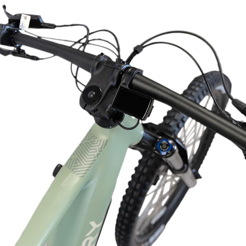 Rower górski Terram 2,0 - MTB - zielony sierra/czarny — zdjęcie 4