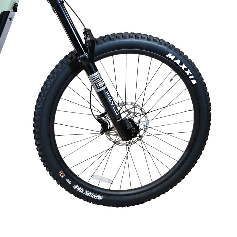 Rower górski Terram 2,0 - MTB - zielony sierra/czarny — zdjęcie 8
