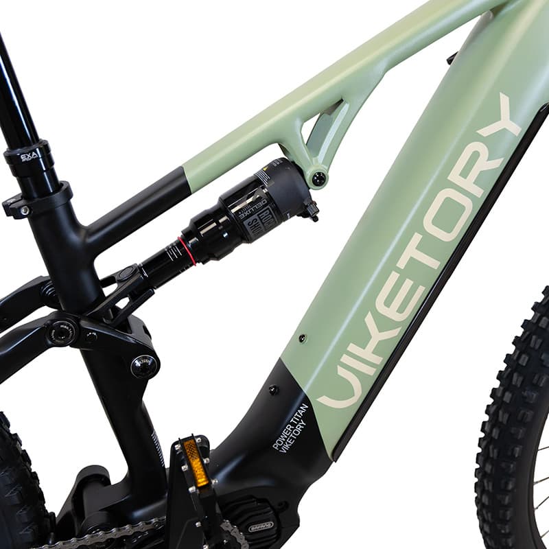 Rower górski Terram 2,0 - MTB - zielony sierra/czarny — zdjęcie 7