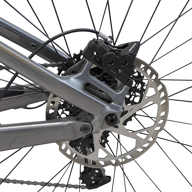Rower górski Terram 2,0 - MTB - biały/szary kwarcowy — zdjęcie 9