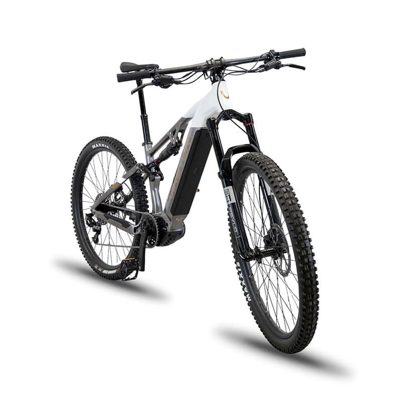Rower górski Terram 2,0 - MTB - biały/szary kwarcowy — zdjęcie 3