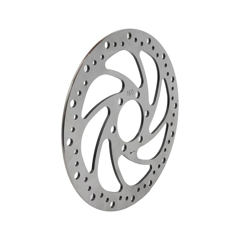 Tarcza hamulcowa R6 160mm 6H – 48mm, grubość 2,9mm – srebrna — zdjęcie 3
