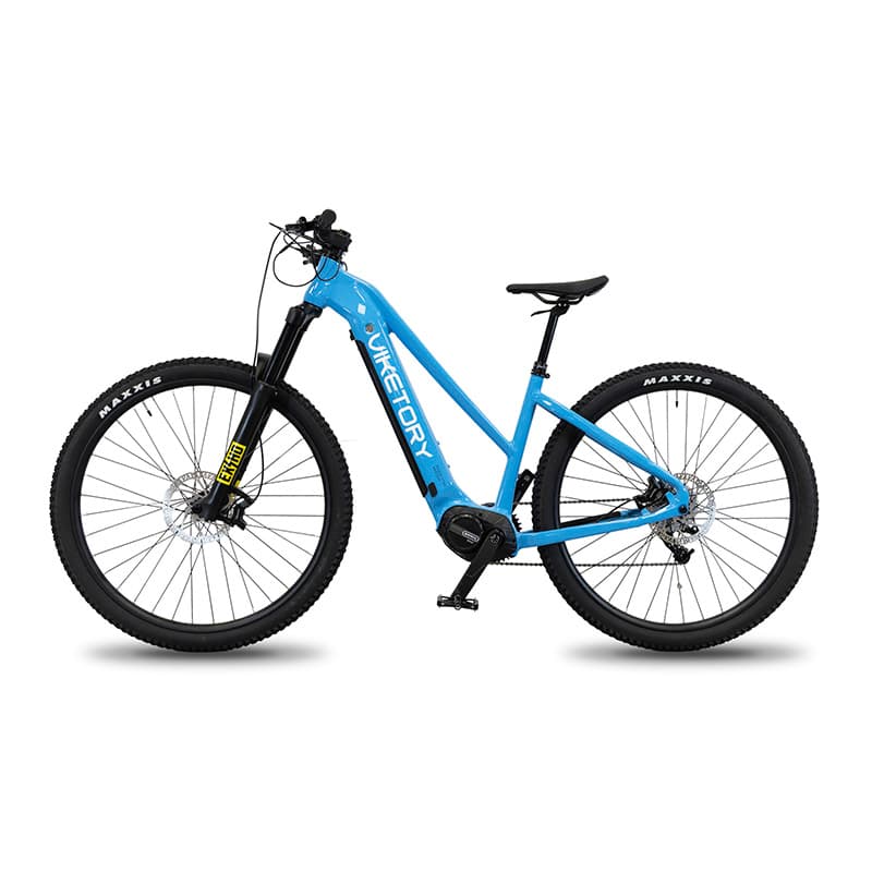 Rower elektryczny Zephir +Plus – MTB – błękitny — zdjęcie 2