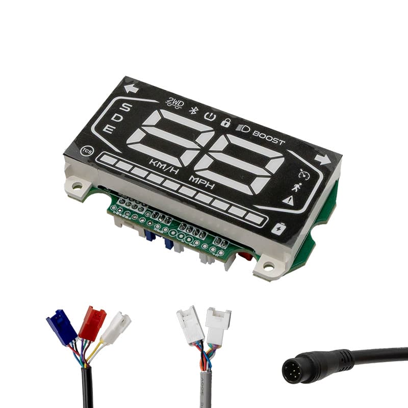 Zestaw elektroniki: sterownik i wyświetlacz do Ninebot ZT3 – bez limitu — zdjęcie 5