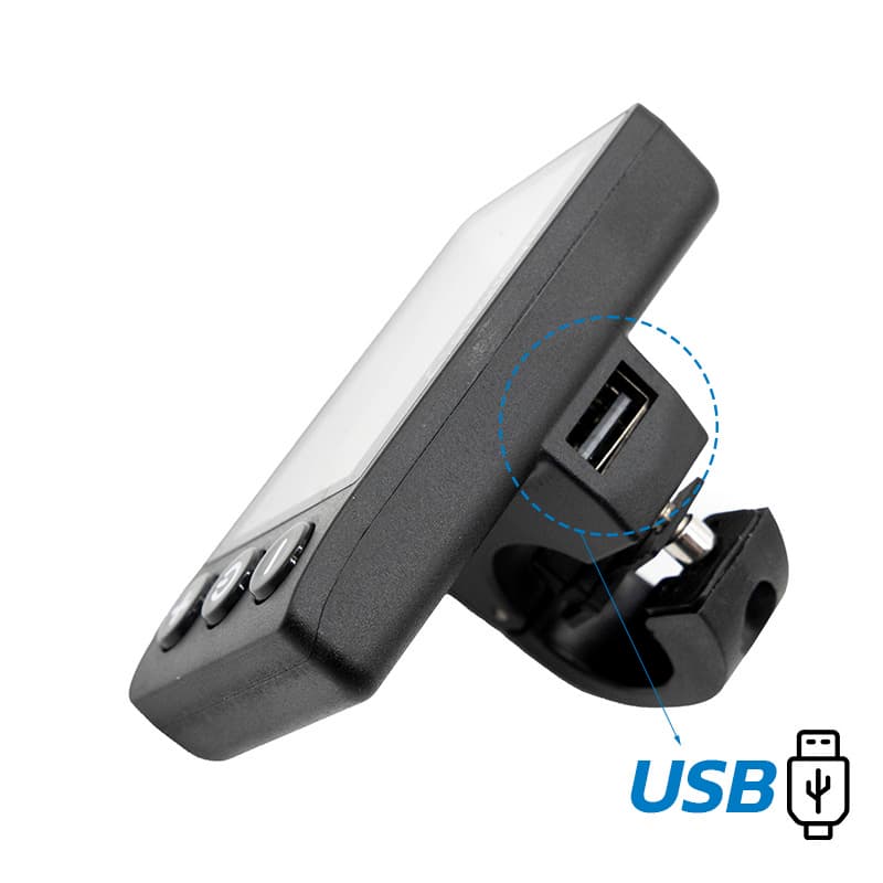 Wyświetlacz S866 z wodoodpornym kablem połączeniowym z portem USB SmartGyro — zdjęcie 2