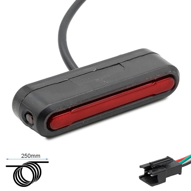 Lampa tylna ze złączem SM 3-pin Ecoxtrem M41