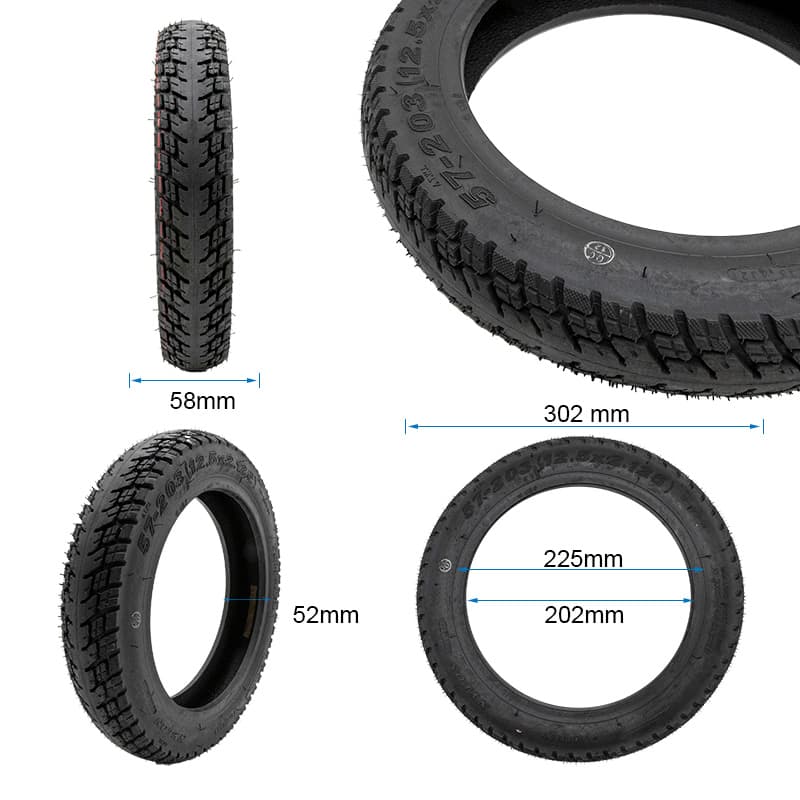 Opona bezdętkowa off-road 12,5X2,125(57-203) — zdjęcie 2