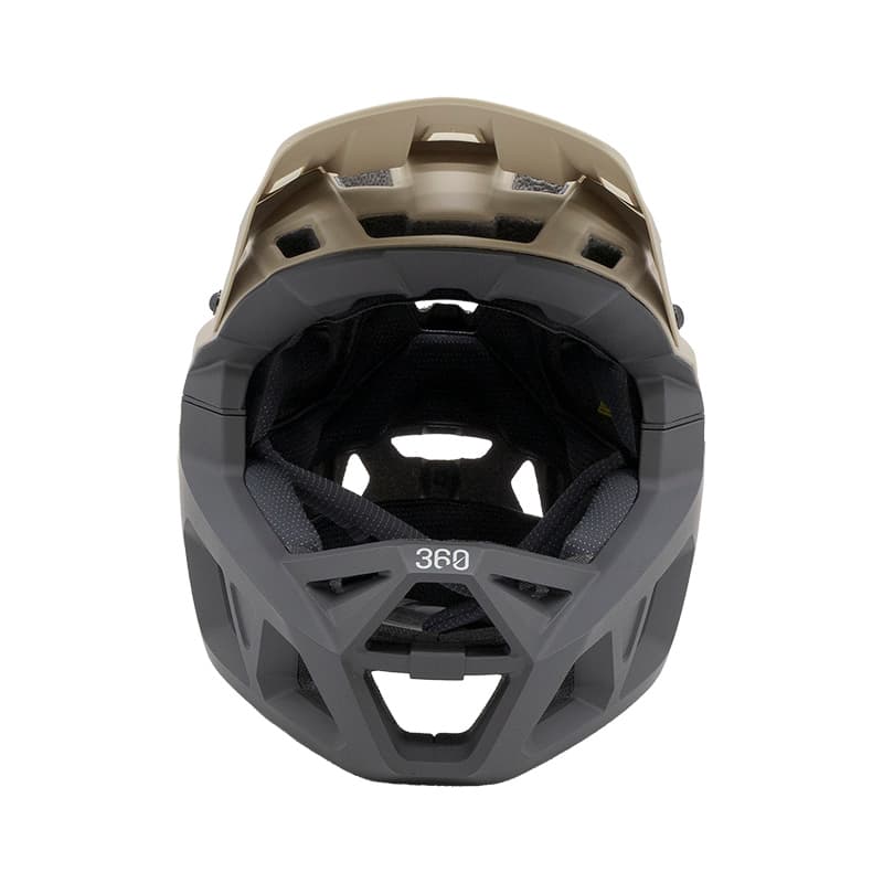 Kask Integra Sport – piaskowy beż/czarny — zdjęcie 3