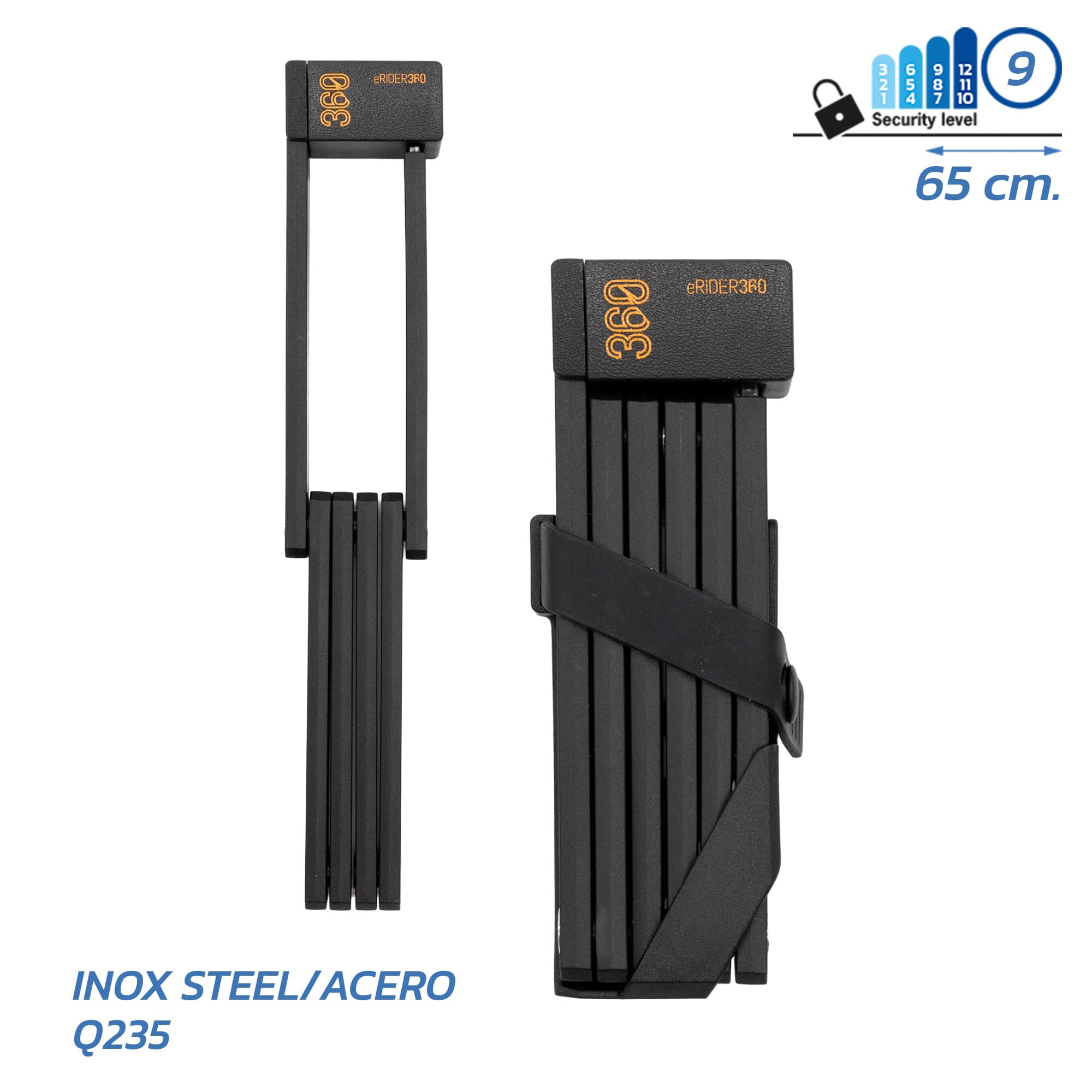 Zapięcie laminowane z kluczem LCK-008