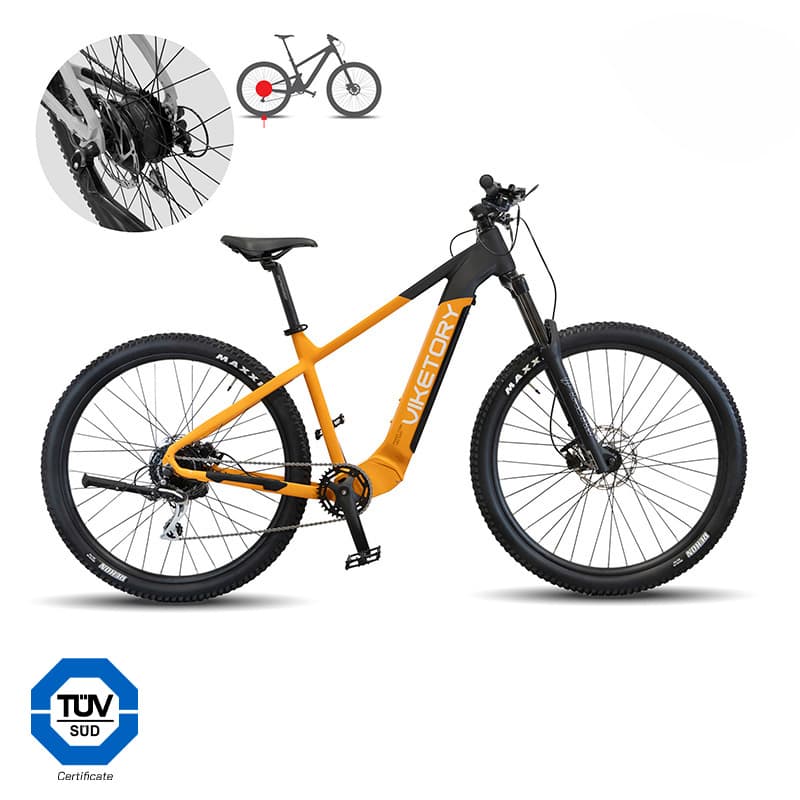 Rower górski Roktar – MTB – czarny/pomarańczowy