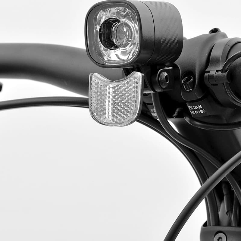 Rower miejski Ventix +Plus – Urban – szary/niebieski — zdjęcie 4
