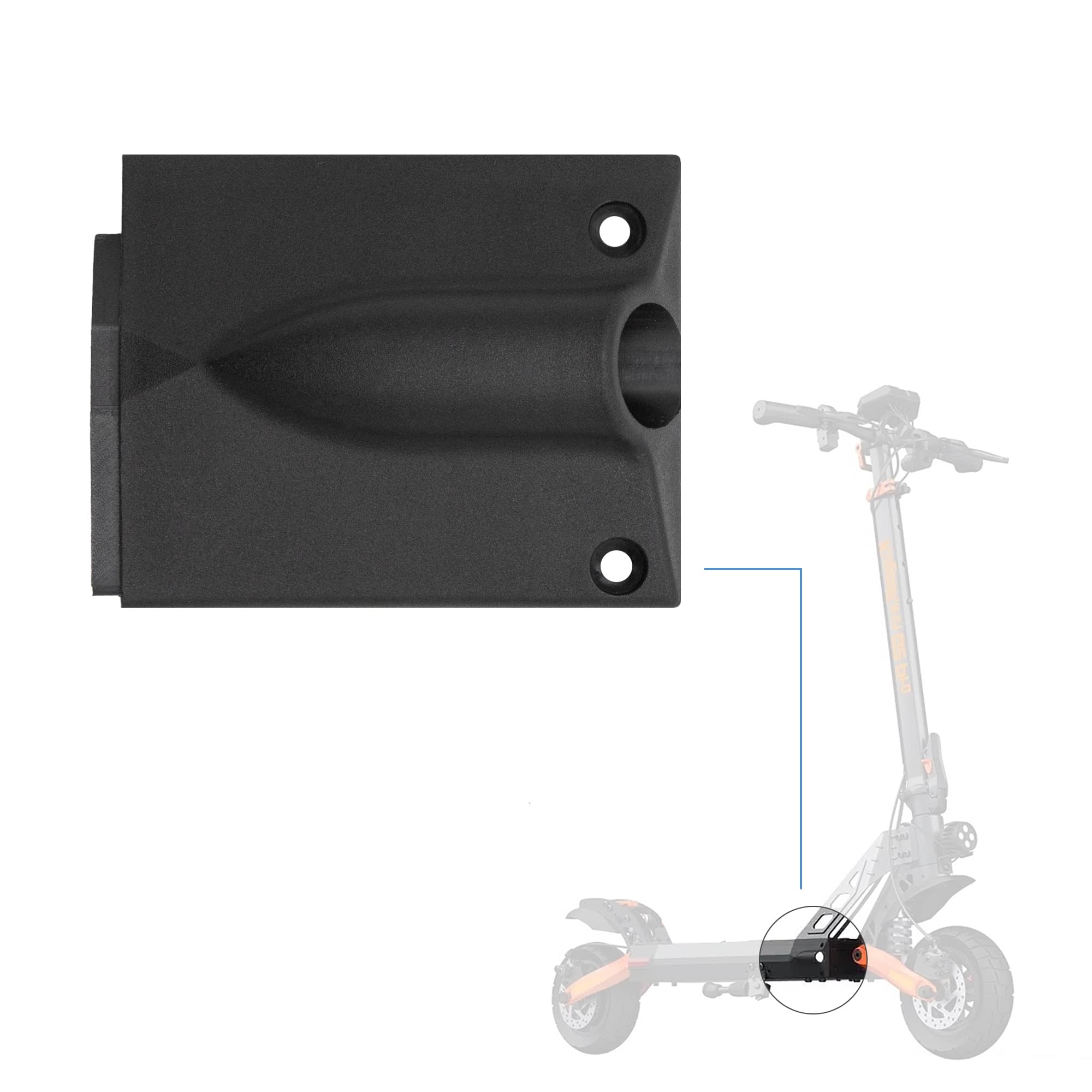 Nakładka ozdobna lampy przedniej prawej – V3 do Kukirin G2 Pro