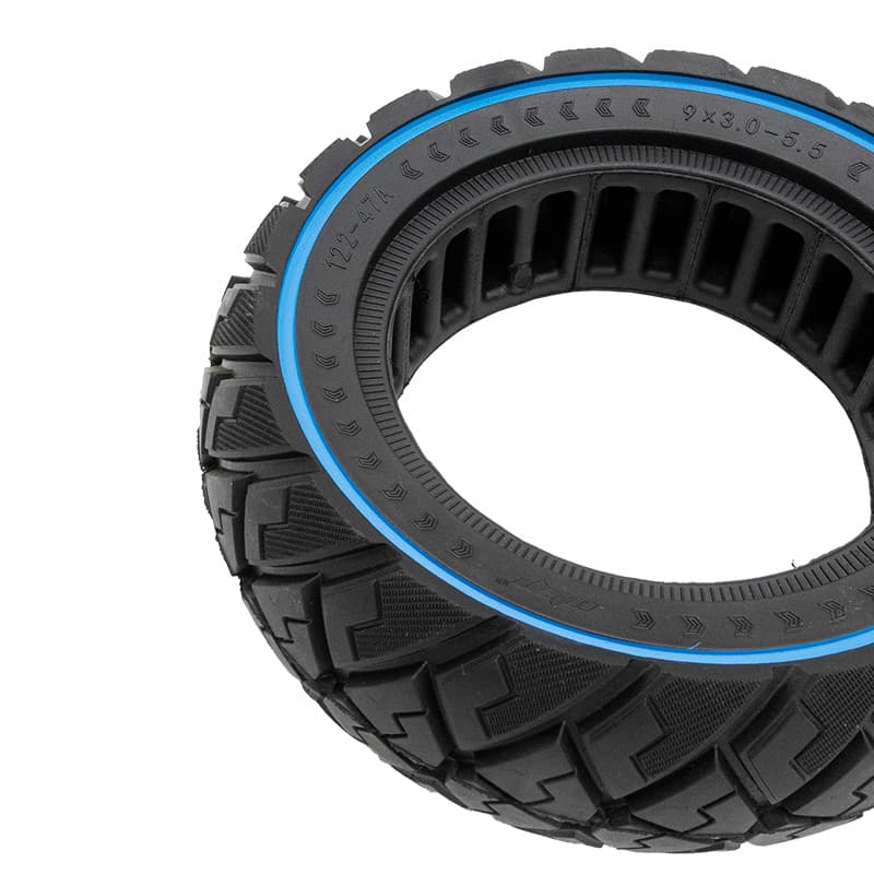 Koło pełne off-road 9x3-5,5 niebieskie — zdjęcie 5