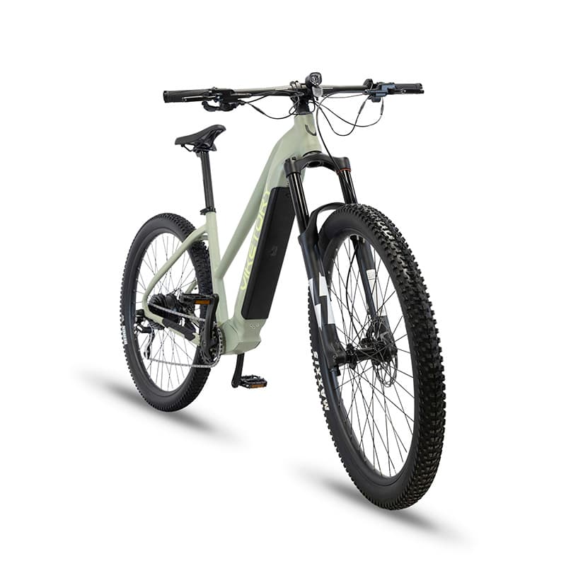 Rower elektryczny Zephir – MTB – zielony militarny — zdjęcie 3