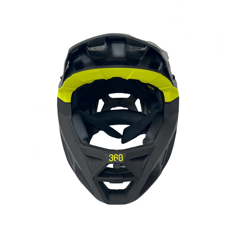 Kask Integra Sport – czarny/zielony — zdjęcie 3