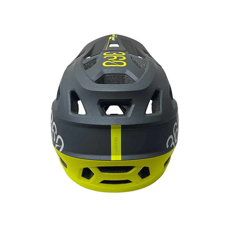 Kask Integra Sport – czarny/zielony — zdjęcie 4