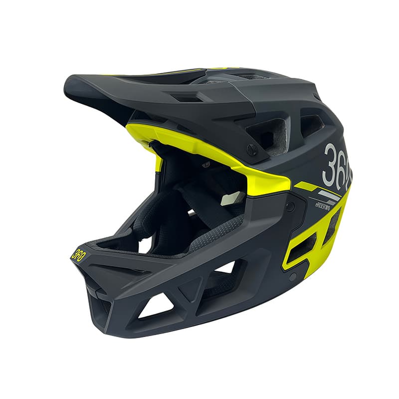 Kask Integra Sport – czarny/zielony — zdjęcie 7