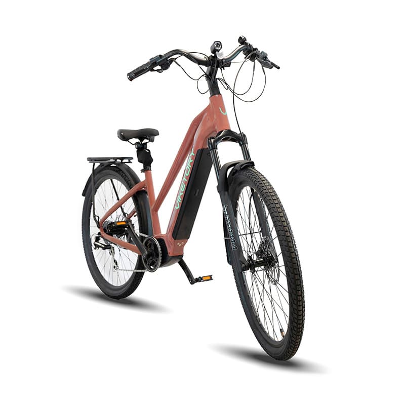 Rower elektryczny Arenox +Plus – Urban – miedziany — zdjęcie 3