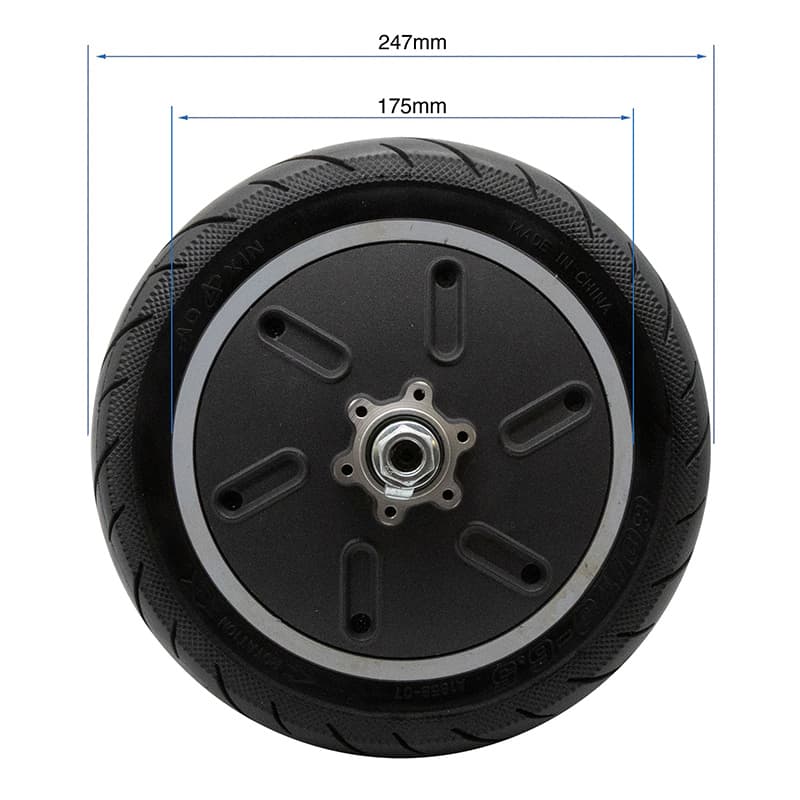Silnik 48V 800W 6,5/B45 z kołem pełnym — zdjęcie 2