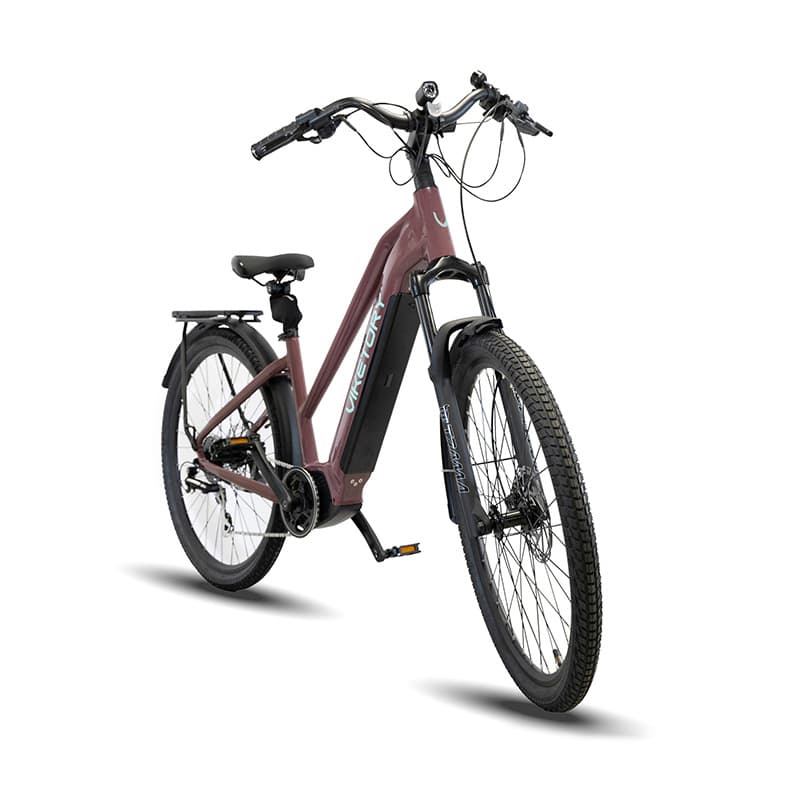 Rower elektryczny Arenox – Urban – miedziany — zdjęcie 7