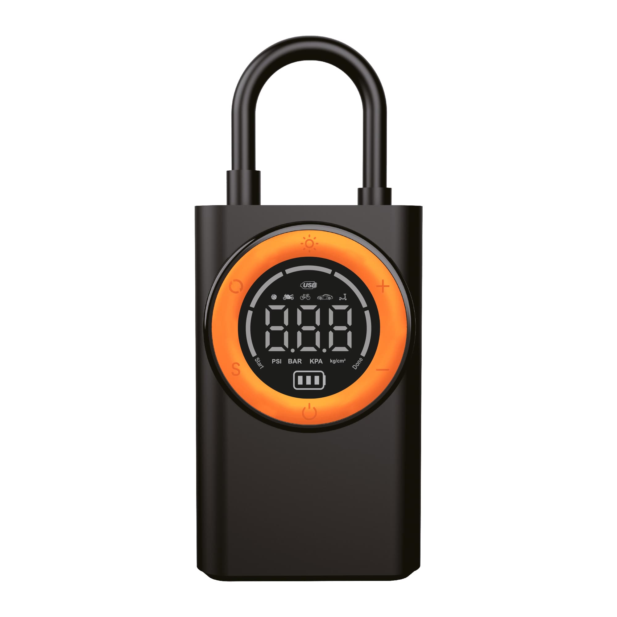 Pompka elektryczna AIR-008 przenośna z funkcją Power Bank — zdjęcie 4