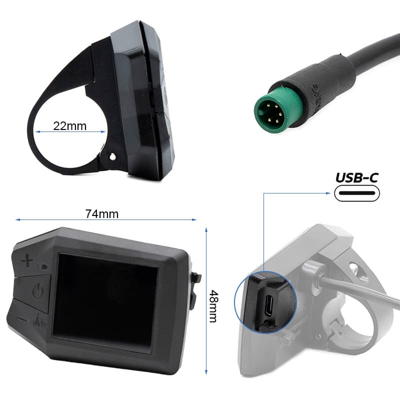 Zestaw elektroniki do roweru EWEBK-001 — zdjęcie 6