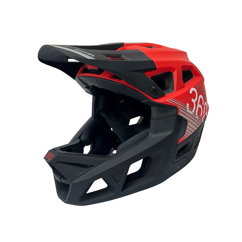 Kask Integra Sport – czerwony/czarny — zdjęcie 7