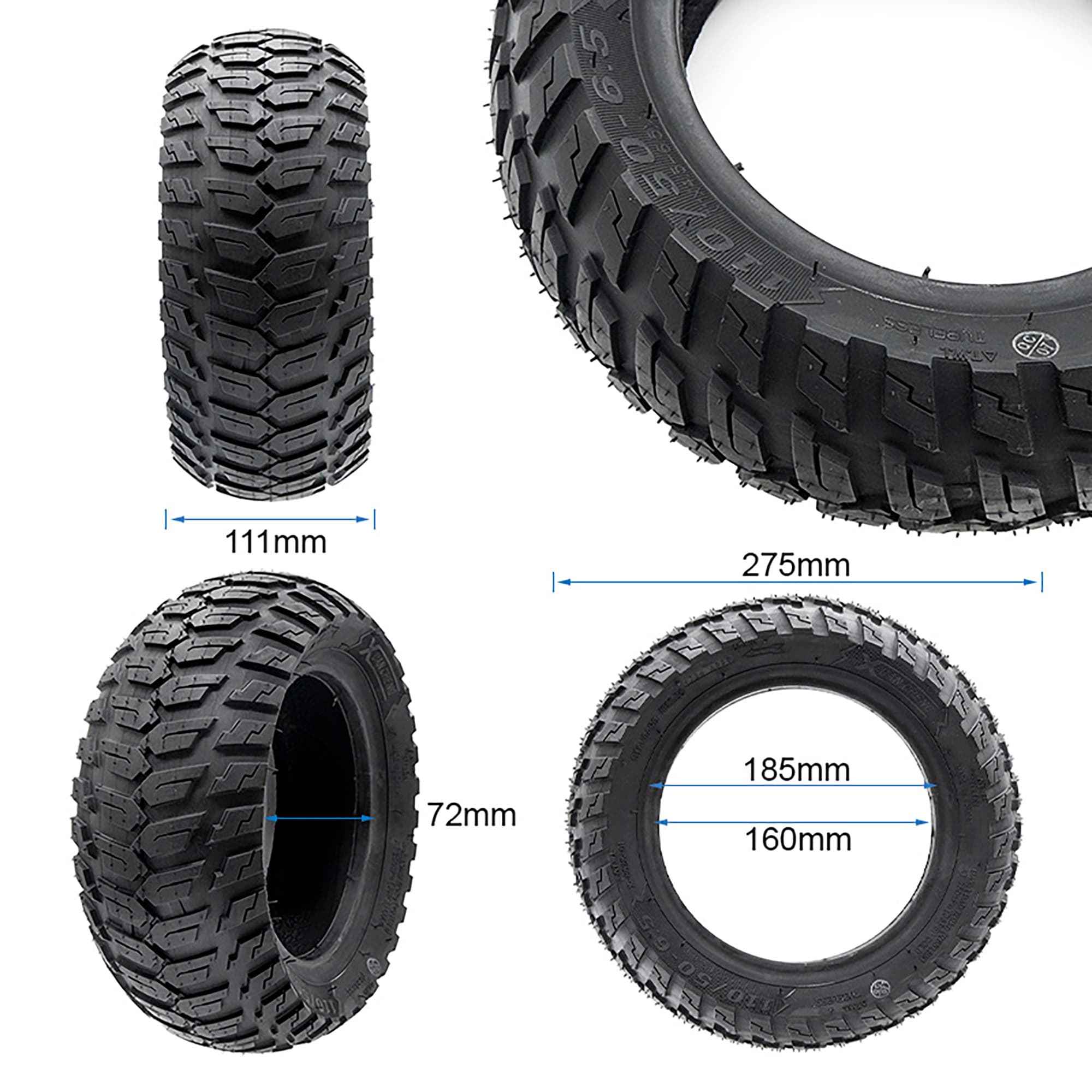 Opona bezdętkowa Offroad 110/50-6,5 [Xuancheng] — zdjęcie 2