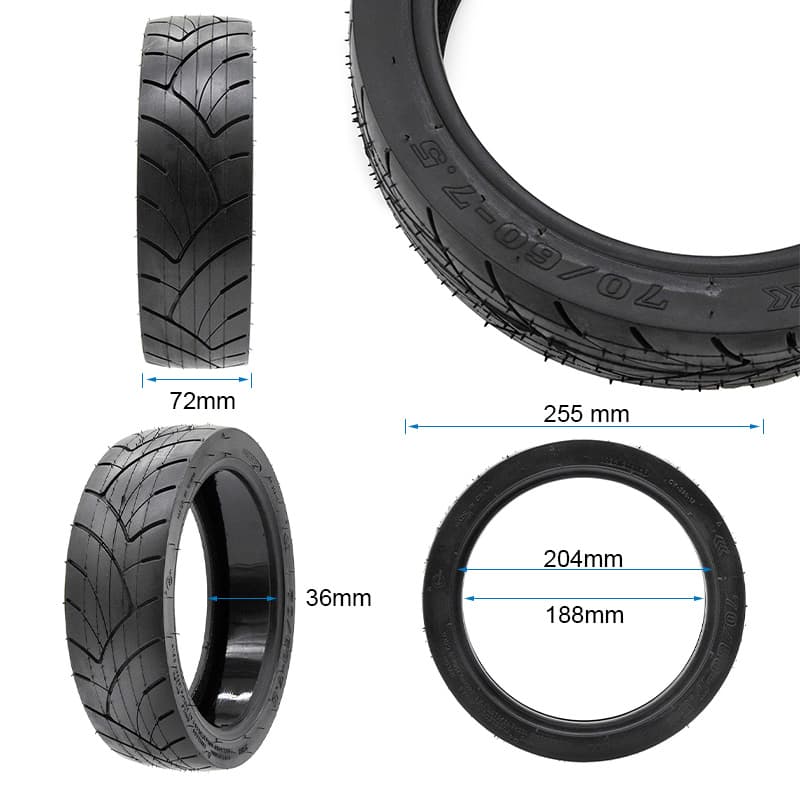 Opona bezdętkowa 70/60-7,5 eWheel Pantherurban NEW GEL — zdjęcie 2