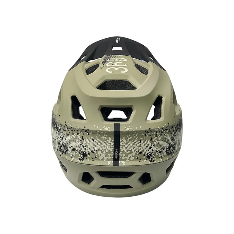 Kask Integra Sport – zielony militarny/czarny — zdjęcie 4