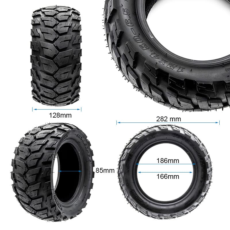 Opona bezdętkowa Offroad 12x4,5-6,5 [Xuancheng] — zdjęcie 2