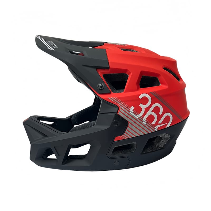 Kask Integra Sport – czerwony/czarny — zdjęcie 2