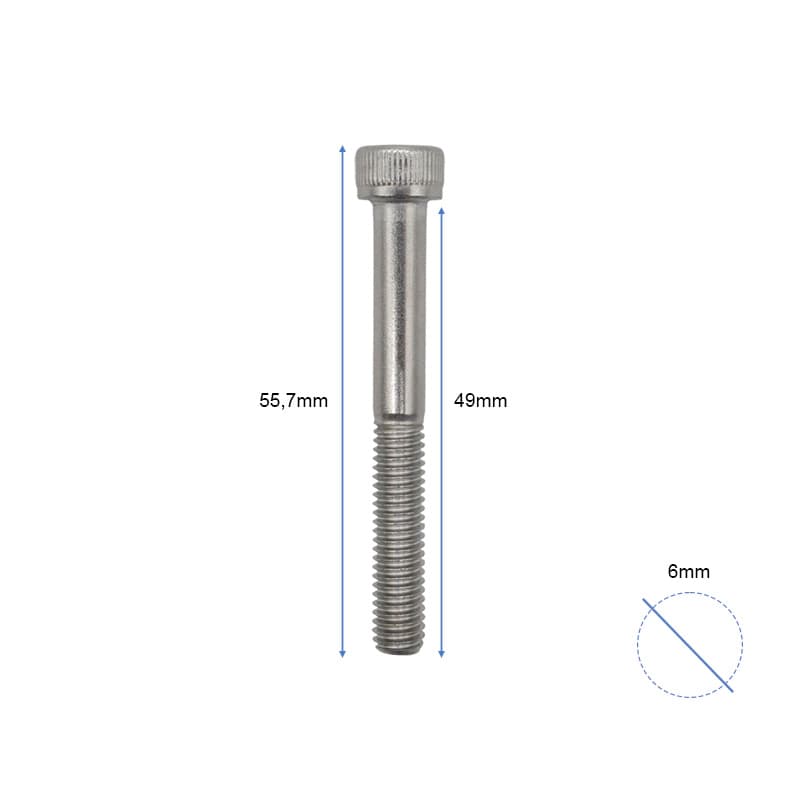 Śruba kolumny kierownicy Dualtron Mini 6 sztuk — zdjęcie 2
