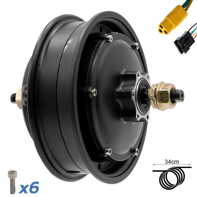 Silnik 48v 1000W tylny Kukirin G2 Master/Smartgyro Ryder [Oryginał]