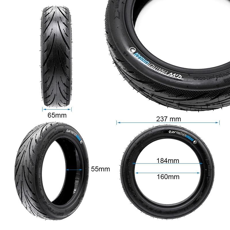 Opona bezdętkowa 60/70-6,5 eWheel Pantherurban z żelem antyprzebiciowym — zdjęcie 2